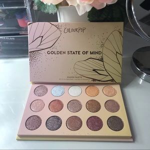 Colourpop Golden state of mind eyeshadow palette